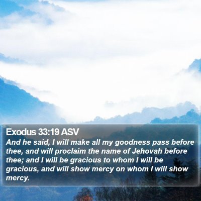 Exodus 33:19 ASV Bible Verse Image