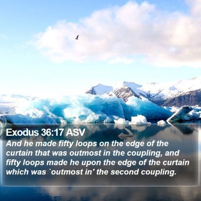 Exodus 36:17 ASV Bible Verse Image