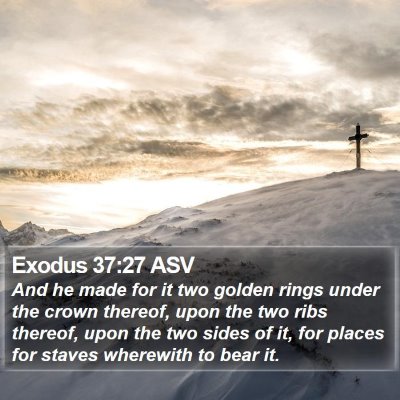 Exodus 37:27 ASV Bible Verse Image