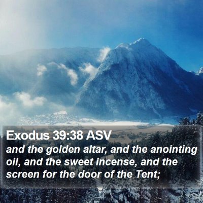 Exodus 39:38 ASV Bible Verse Image