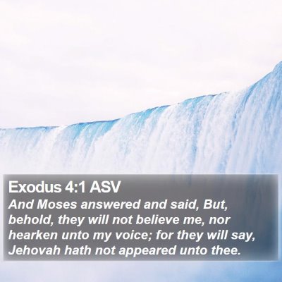 Exodus 4:1 ASV Bible Verse Image