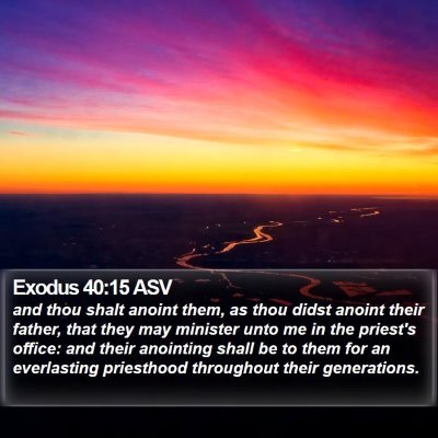 Exodus 40:15 ASV Bible Verse Image