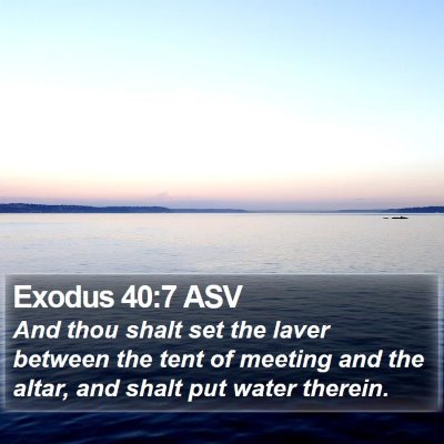 Exodus 40:7 ASV Bible Verse Image