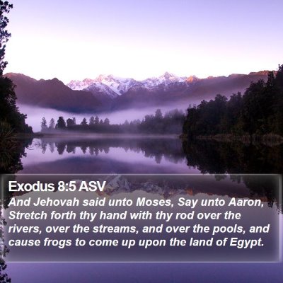 Exodus 8:5 ASV Bible Verse Image