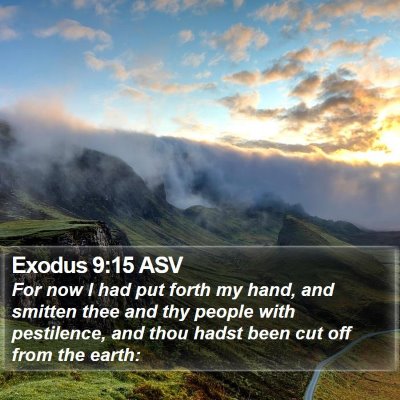 Exodus 9:15 ASV Bible Verse Image