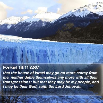Ezekiel 14:11 ASV Bible Verse Image