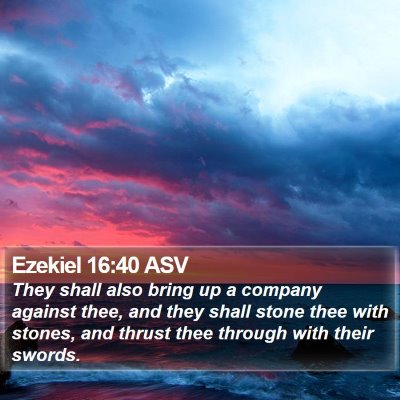 Ezekiel 16:40 ASV Bible Verse Image