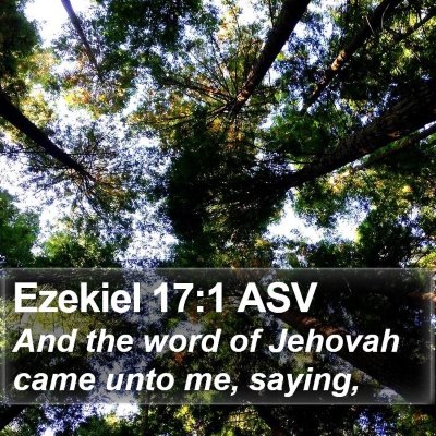 Ezekiel 17:1 ASV Bible Verse Image