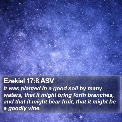 Ezekiel 17:8 ASV Bible Verse Image
