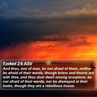 Ezekiel 2:6 ASV Bible Verse Image