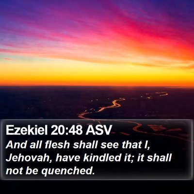 Ezekiel 20:48 ASV Bible Verse Image