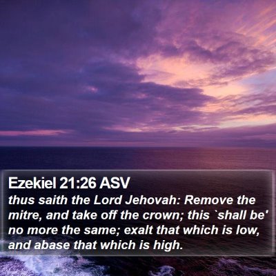 Ezekiel 21:26 ASV Bible Verse Image