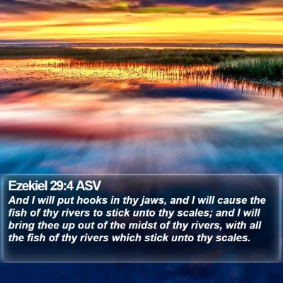 Ezekiel 29:4 ASV Bible Verse Image
