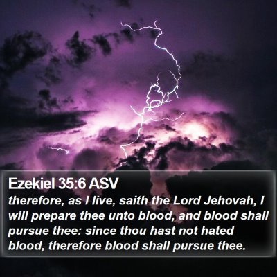 Ezekiel 35:6 ASV Bible Verse Image
