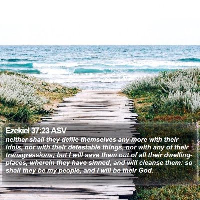 Ezekiel 37:23 ASV Bible Verse Image