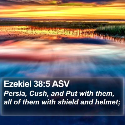 Ezekiel 38:5 ASV Bible Verse Image