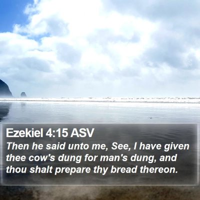 Ezekiel 4:15 ASV Bible Verse Image