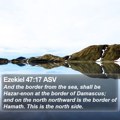 Ezekiel 47:17 ASV Bible Verse Image