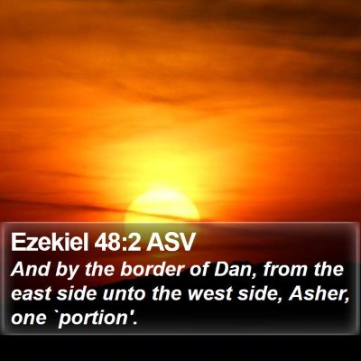 Ezekiel 48:2 ASV Bible Verse Image