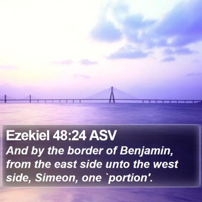 Ezekiel 48:24 ASV Bible Verse Image