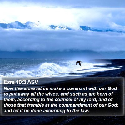 Ezra 10:3 ASV Bible Verse Image