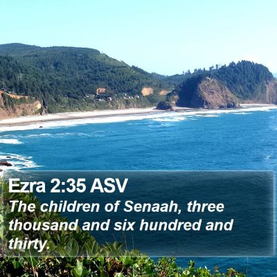 Ezra 2:35 ASV Bible Verse Image