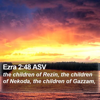 Ezra 2:48 ASV Bible Verse Image