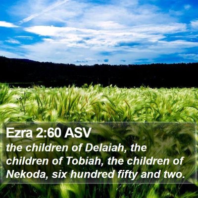 Ezra 2:60 ASV Bible Verse Image