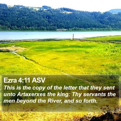 Ezra 4:11 ASV Bible Verse Image
