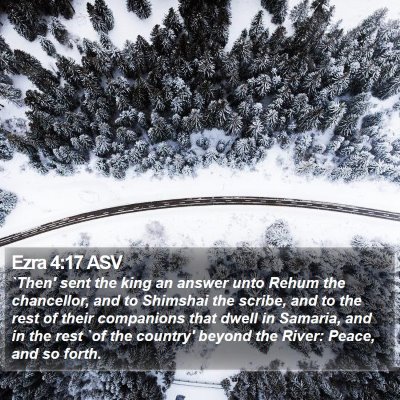 Ezra 4:17 ASV Bible Verse Image