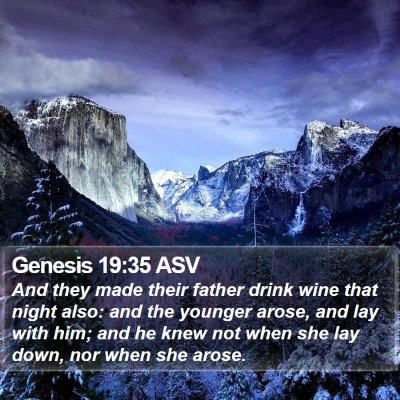 Genesis 19:35 ASV Bible Verse Image