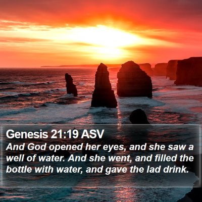 Genesis 21:19 ASV Bible Verse Image