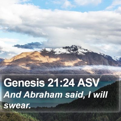 Genesis 21:24 ASV Bible Verse Image