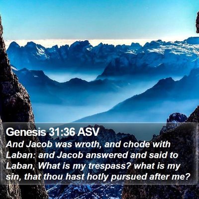 Genesis 31:36 ASV Bible Verse Image