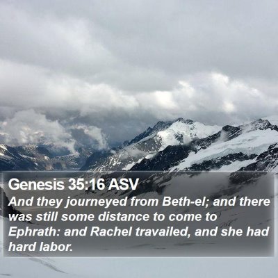 Genesis 35:16 ASV Bible Verse Image