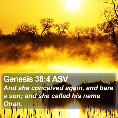 Genesis 38:4 ASV Bible Verse Image