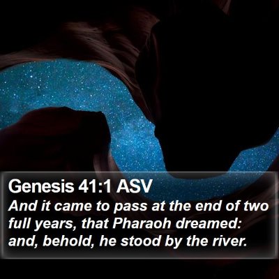 Genesis 41:1 ASV Bible Verse Image