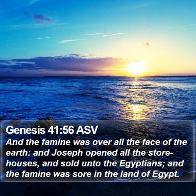 Genesis 41:56 ASV Bible Verse Image