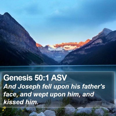 Genesis 50:1 ASV Bible Verse Image