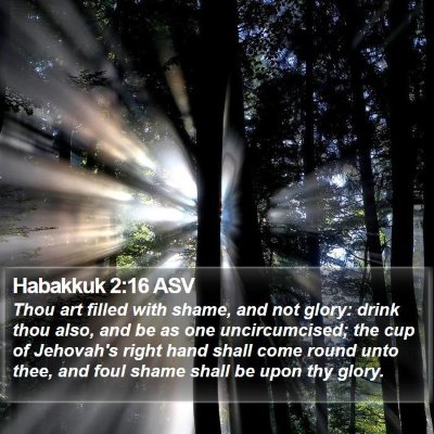 Habakkuk 2:16 ASV Bible Verse Image