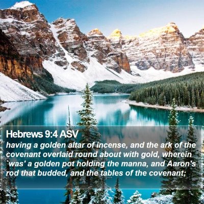 Hebrews 9:4 ASV Bible Verse Image
