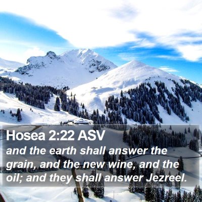 Hosea 2:22 ASV Bible Verse Image