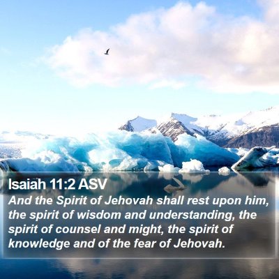 Isaiah 11:2 ASV Bible Verse Image