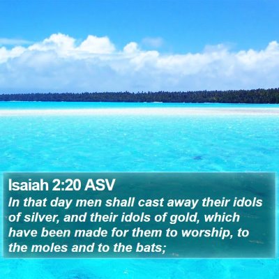 Isaiah 2:20 ASV Bible Verse Image