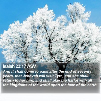 Isaiah 23:17 ASV Bible Verse Image
