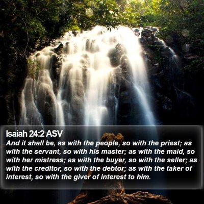 Isaiah 24:2 ASV Bible Verse Image