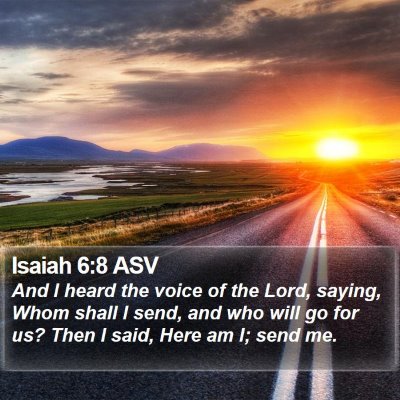 Isaiah 6:8 ASV Bible Verse Image