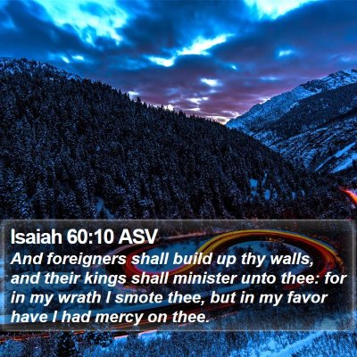 Isaiah 60:10 ASV Bible Verse Image