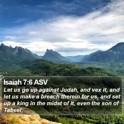 Isaiah 7:6 ASV Bible Verse Image
