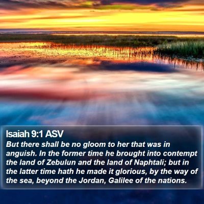 Isaiah 9:1 ASV Bible Verse Image